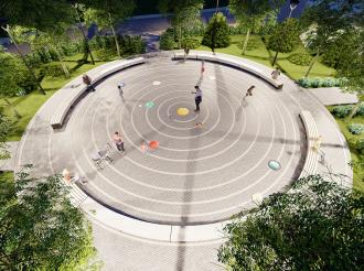 «Сквер солнечных орбит» и чистота города